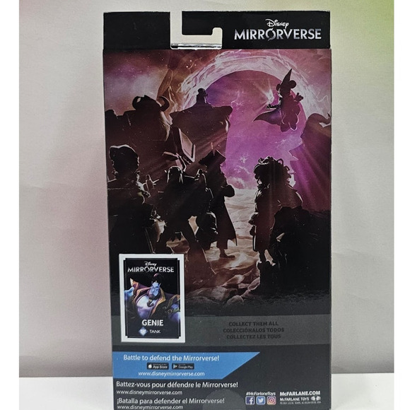Disney Mirrorverse Genie Tank Action Figure McFarlane toys NWT - Picture 3 of 6